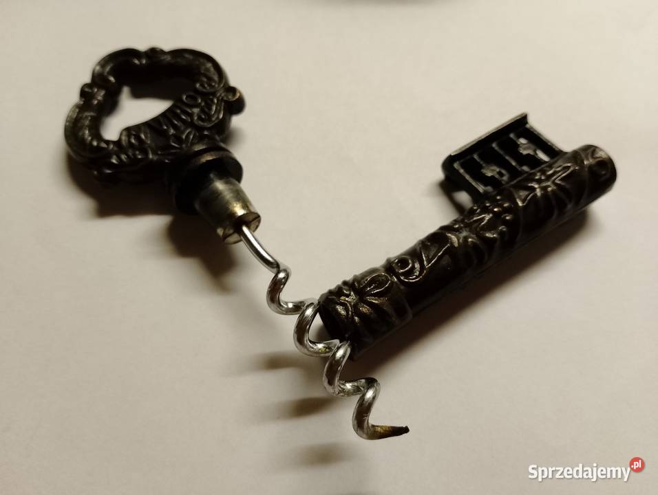 OTWIERACZ do butelek korkociąg KLUCZ z PRL wielkopolskie Oborniki