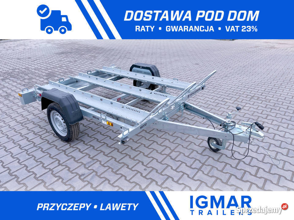 Przyczepa TEMARED MOTO 3 PREMIUM na 3 motocykle