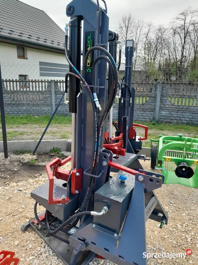Łuparka hydrauliczna do drewna pionowa z własną Rzędowice sprzedam