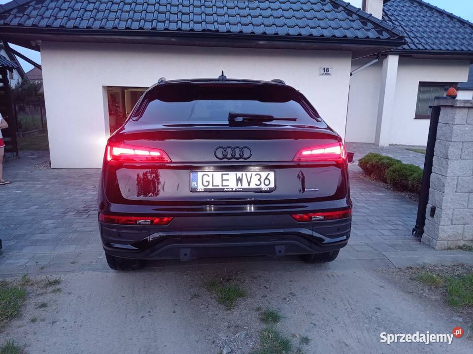 Audi Q5 Sportback Sline 45tfsi 20 265 quattro elektryczne lusterka Chwaszczyno sprzedam