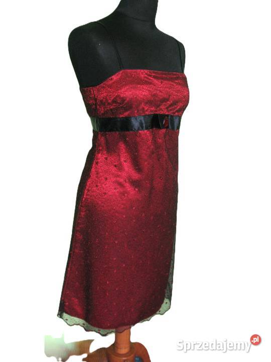 Sukienka z koronki 38 M biust 83 Siedlce