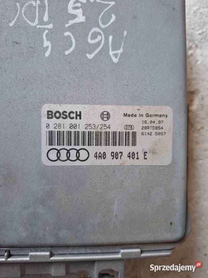 Komputer Sterownik Silnika Audi A6 C5 25TDI Wisznice