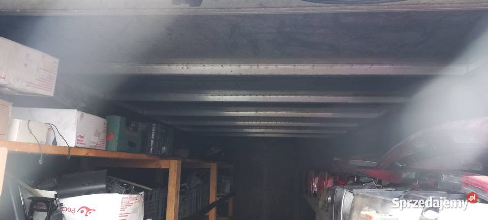 kontener metalowo aluminiowyokoło 4m długości mazowieckie Żerdź sprzedam