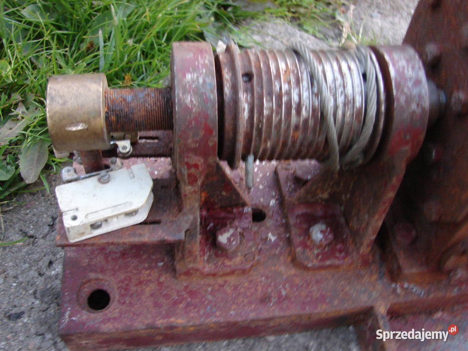 Przekładnia ślimakowa kątowa wyciągarka linowa Starogard Gdański