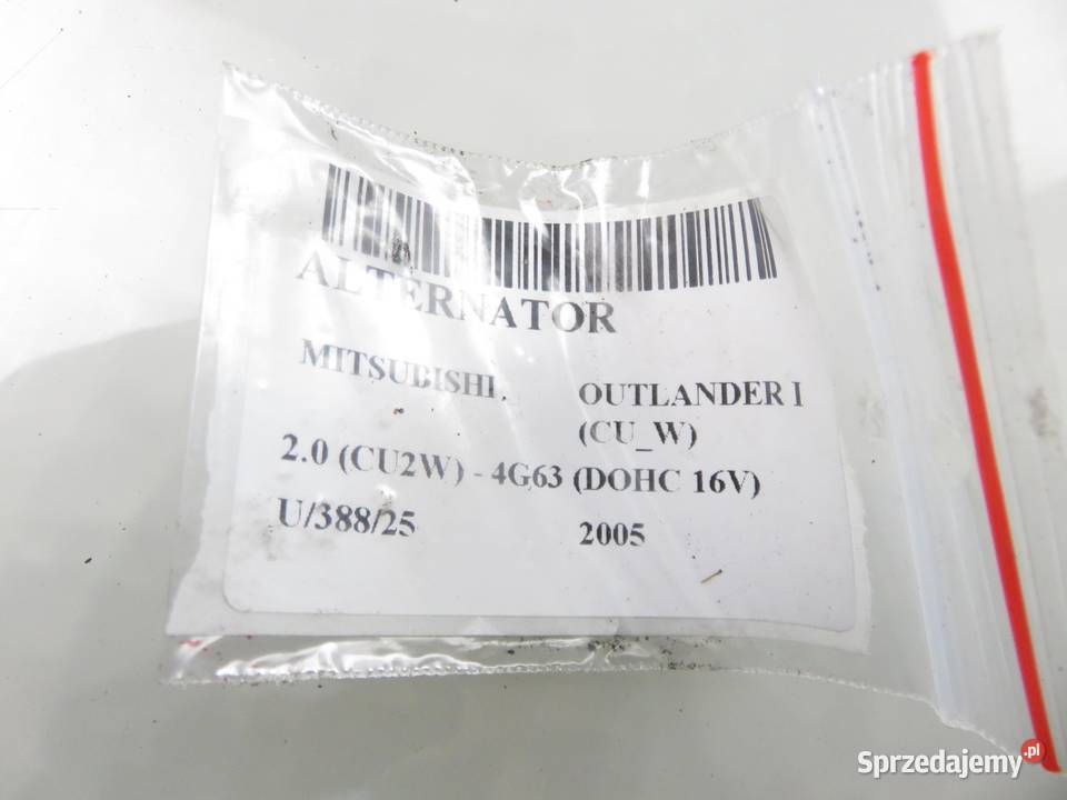 ALTERNATOR MITSUBISHI OUTLANDER I 20 A3TG29991A