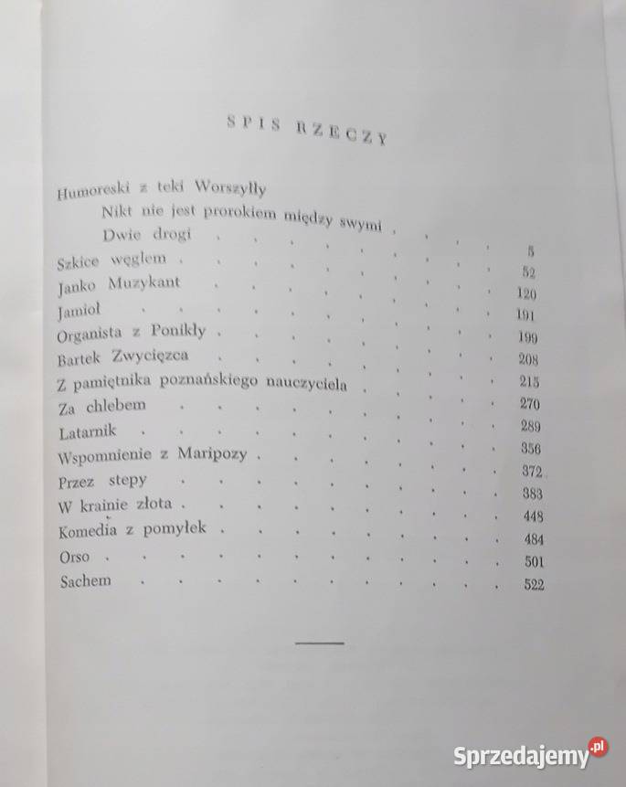 Henryk Sienkiewicz Nowele Tom I Szczecin