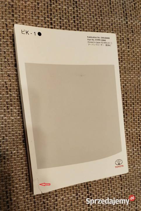 Książka serwisowa Toyota Urban Łódź