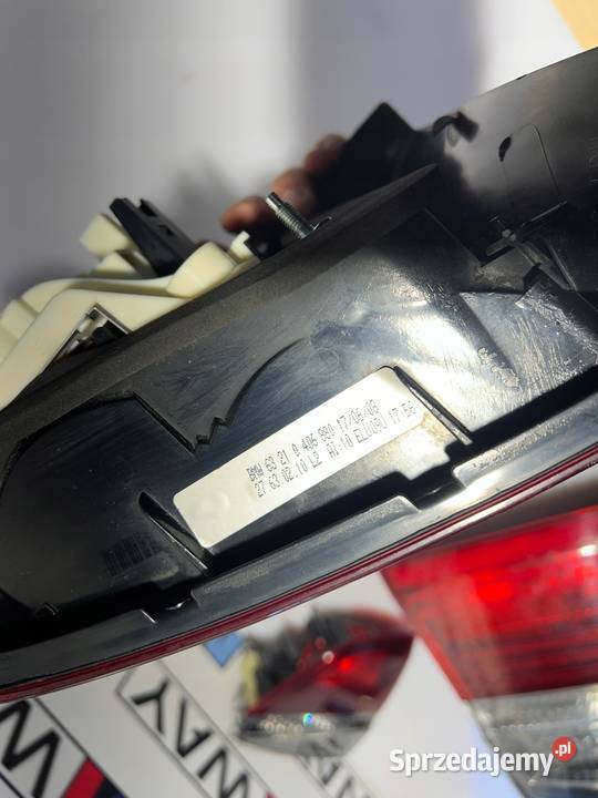 BMW E90 LAMPY TYŁ KOMPLET BLACK LINE LEWA PRAWA sprzedam