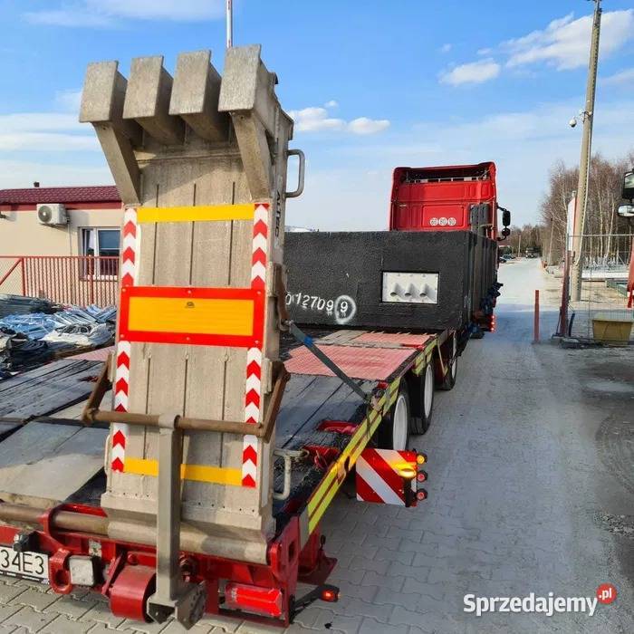 Naczepa niskopodwozie MEUSBURGER Rozciąg 4m Motoryzacja Sokołów Podlaski sprzedam