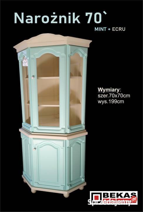 Prześliczna Miętowo Waniliowa Komoda 140 Mysłowice