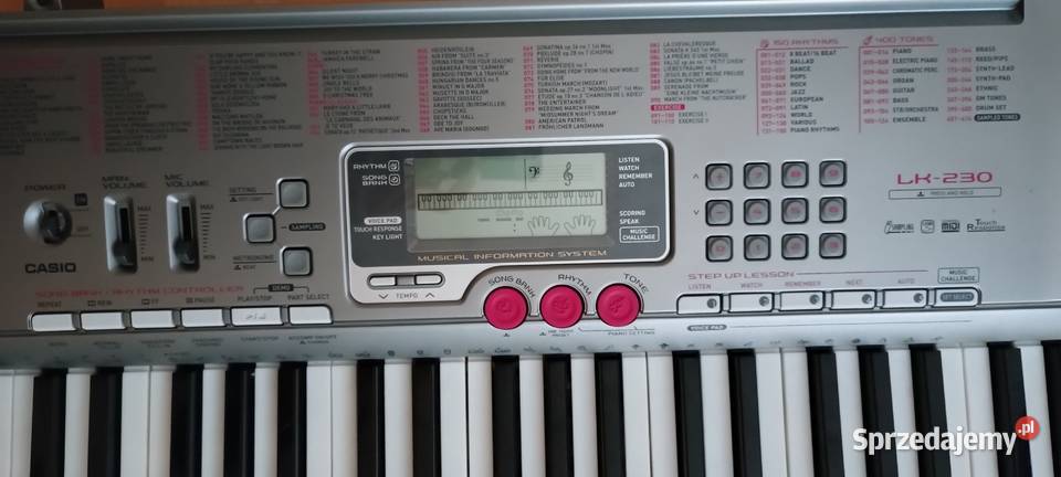 keyboard Casio LK230 Casio Lublin