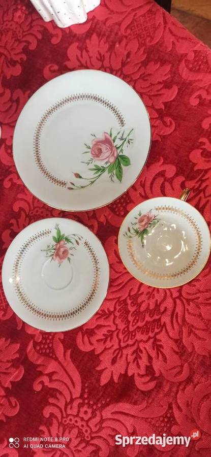 Filiżanka z talerzykiem deserowym Syg Winterling Porcelana i szkło Gdańsk sprzedam