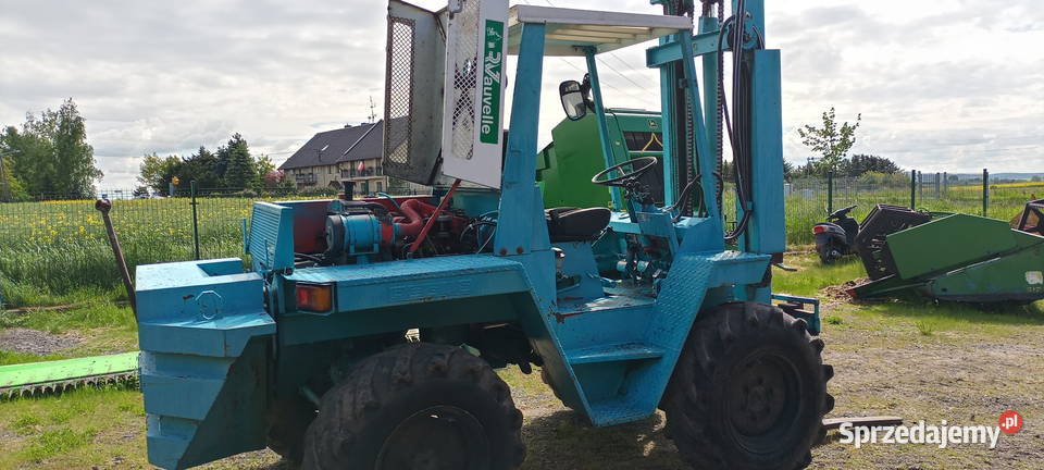 Wózek widłowy Manitou terenowy 4x4 z łyżką Legnica