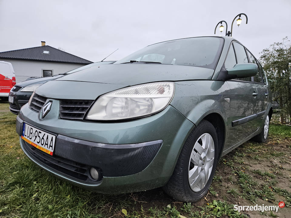 Renault scenic 16 benzynka klima 2005r lubelskie Lublin sprzedam