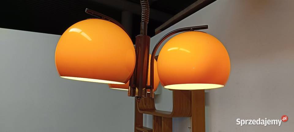 lampa podłogowa i żyrandol vintage Węgry