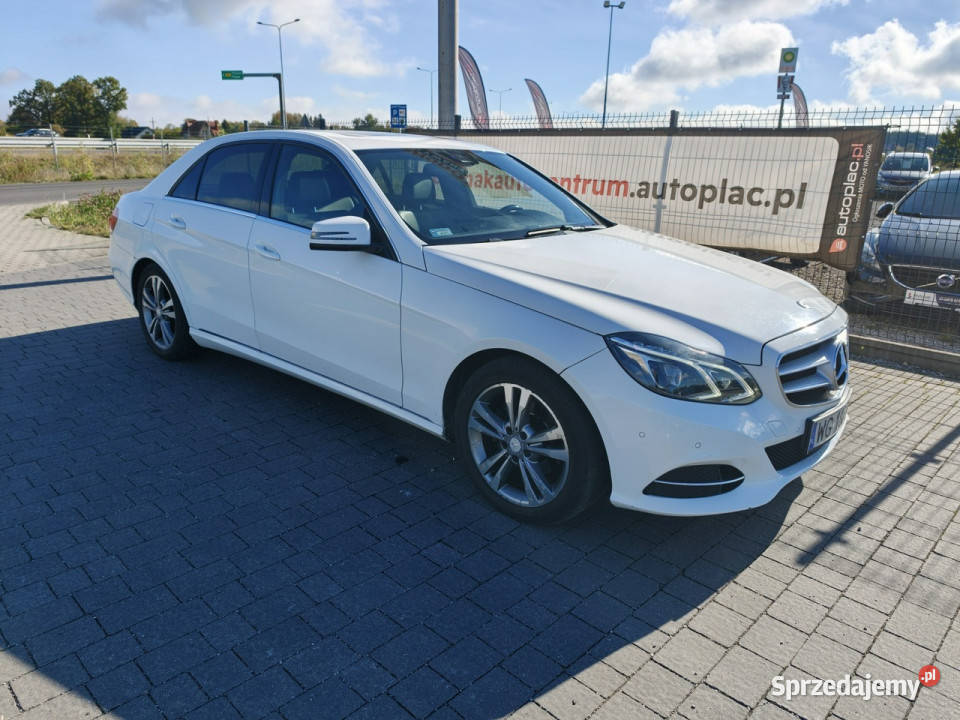 Mercedes E 220 W212 2009 mazowieckie Lipówki
