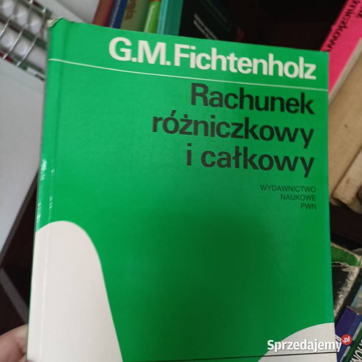 Rachunek różniczkowy całkowy książki wysyłka