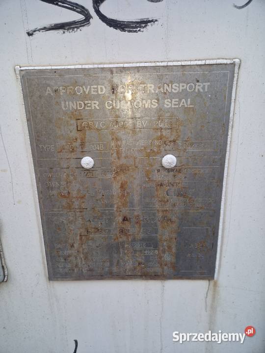 Kontener 20RF Chłodnia 6 metrowa produkcji 2015 Magazynowanie