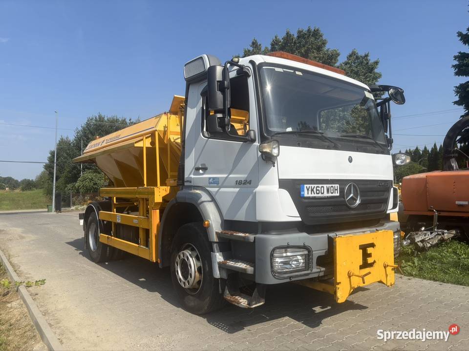 Mercedes Axor 1824 4x2 2010 Piaskarka solarka nie Samochody ciężarowe Ropczyce