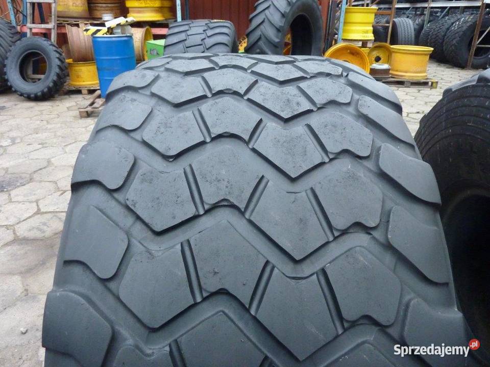 2x Opona używana przemysłowa 24R21 MICHELIN XZL Zaścianki