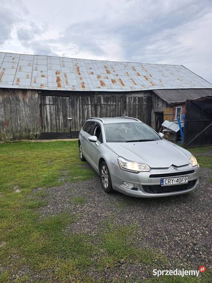 Citroen C5 X7 2014r 20 hdi kombi hak manual światła przeciwmgielne Chełm