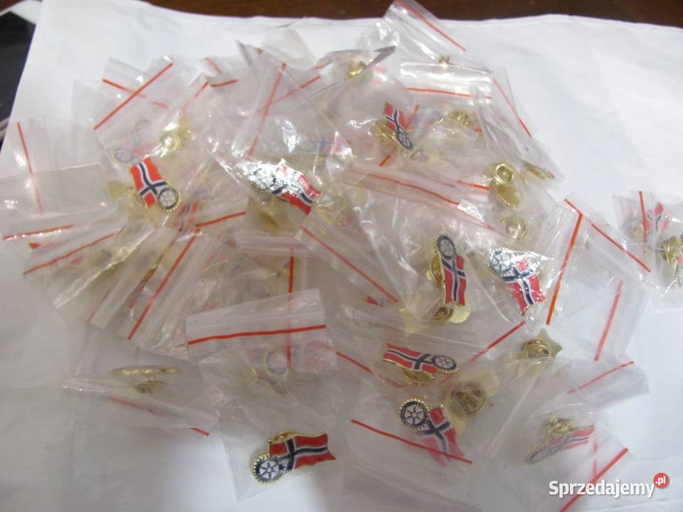 Rotary international przypinka Norwegia NORWEY Zamość