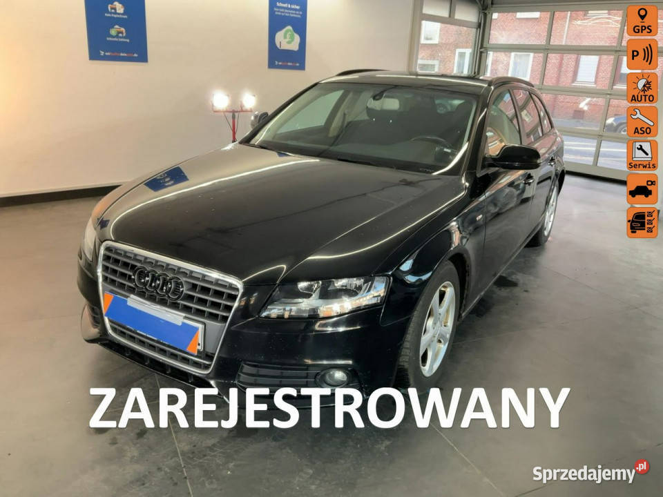 Audi A4 Avant 20 TDI nawigacja drugie koła czujnik parkowania Wejherowo sprzedam