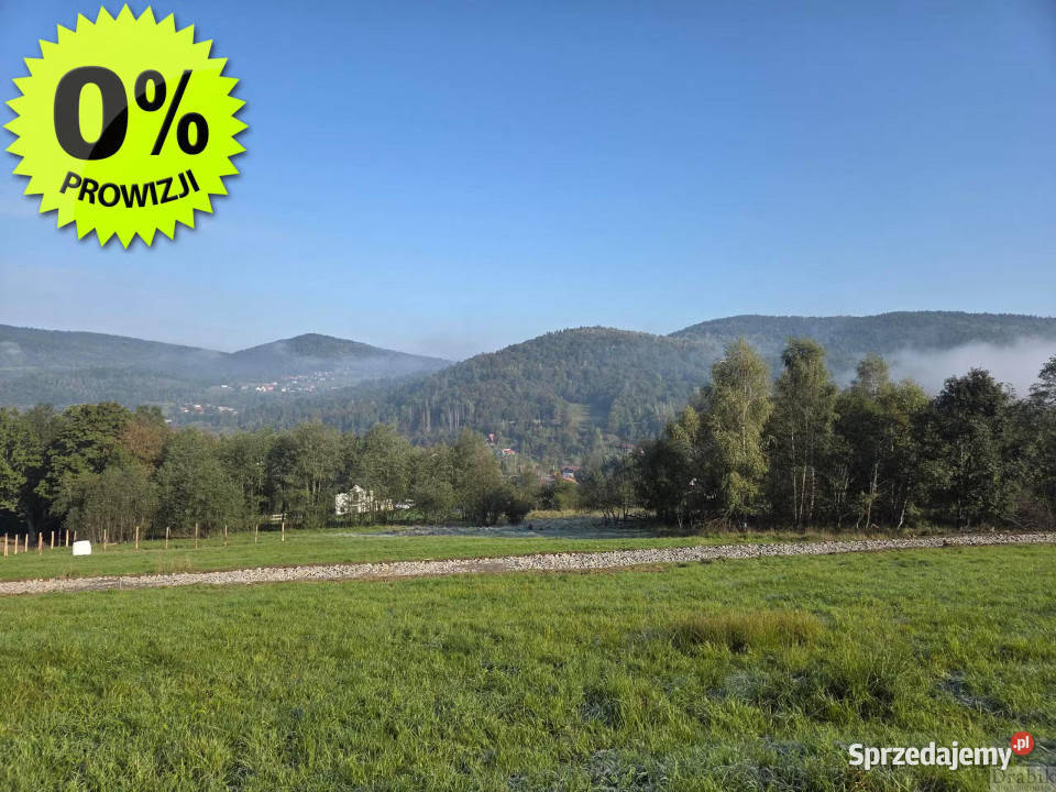 Grunt sprzedam Stryszawa Stryszawa 908m2 sprzedam