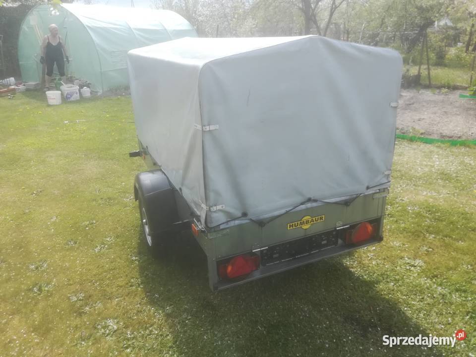 Przyczepka samochodowa marki Humbaur 750 DMC Rogoźno sprzedam