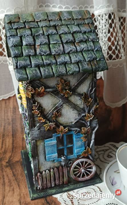 Herbaciarka handmade z detalami warmińsko-mazurskie Ostróda sprzedam