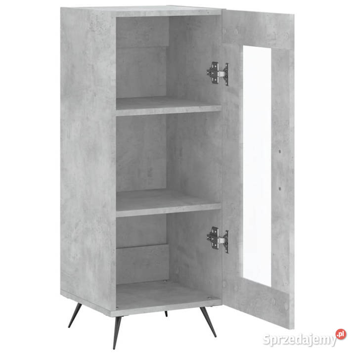 Szafka szarość betonu 345x34x90 materiał Pozostałe Warszawa