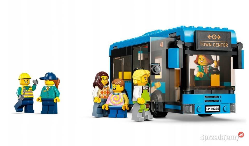 LEGO City 60335 Dworzec kolejowy 7 lat+ Łódź sprzedam