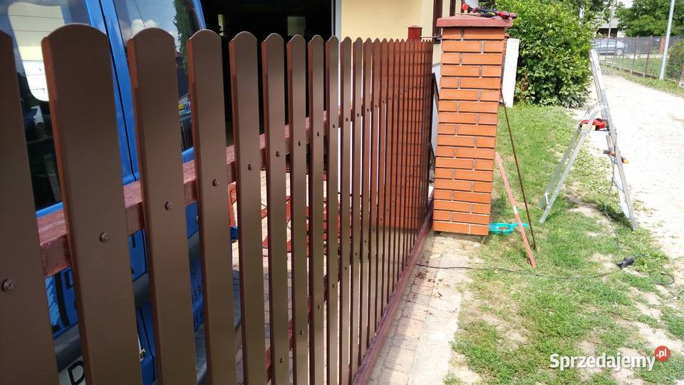 Sztachety metalowe ocynk mal proszkowo gr15mm 9 łódzkie Kiełczygłów