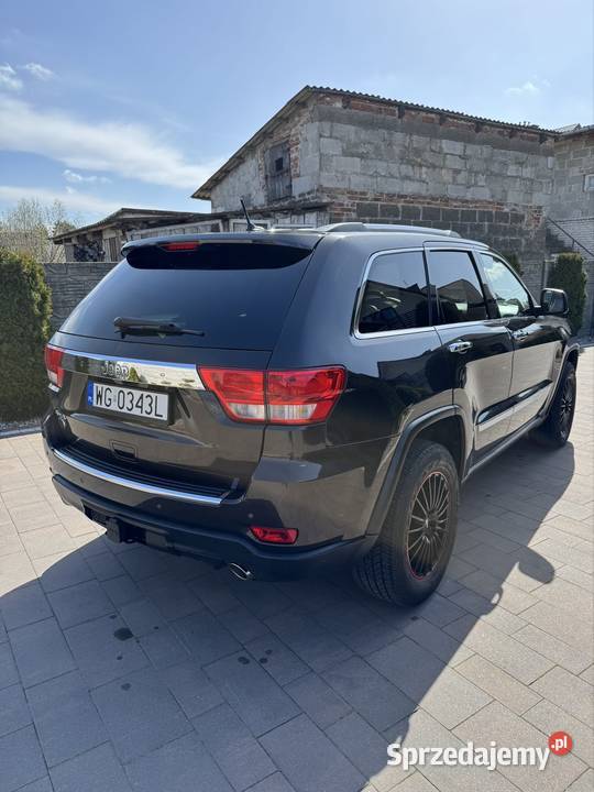 Jeep Grand Cherokee 36 LPG 2012r wersja Overland mazowieckie