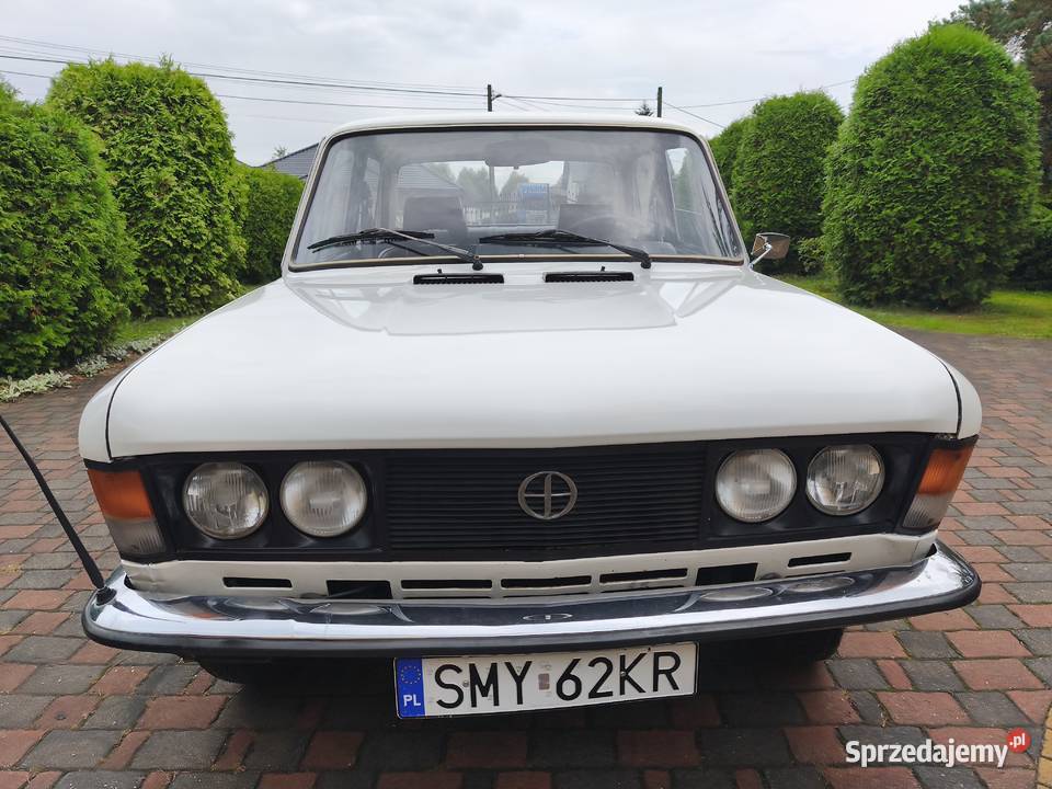 Fiat 125p super stan biały manualna Mysłów