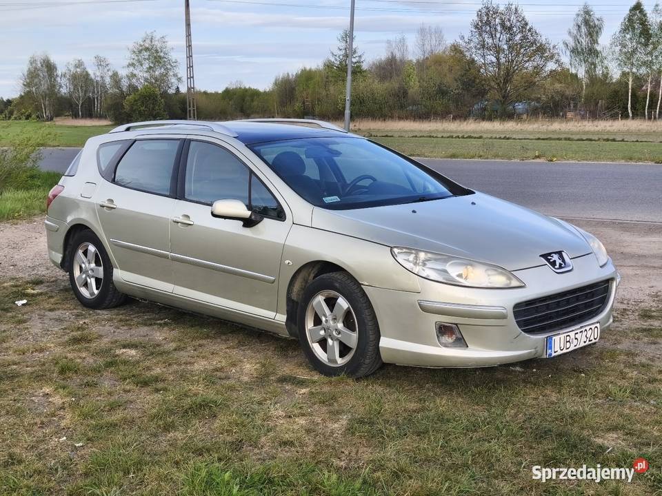 Peugeot 407 20 benzyna 2007 sprawna klimatyzacja Łuków