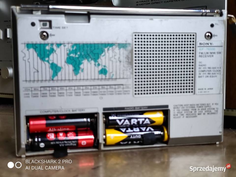 radioodbiornik globalny Sony ICF7600D Mosty