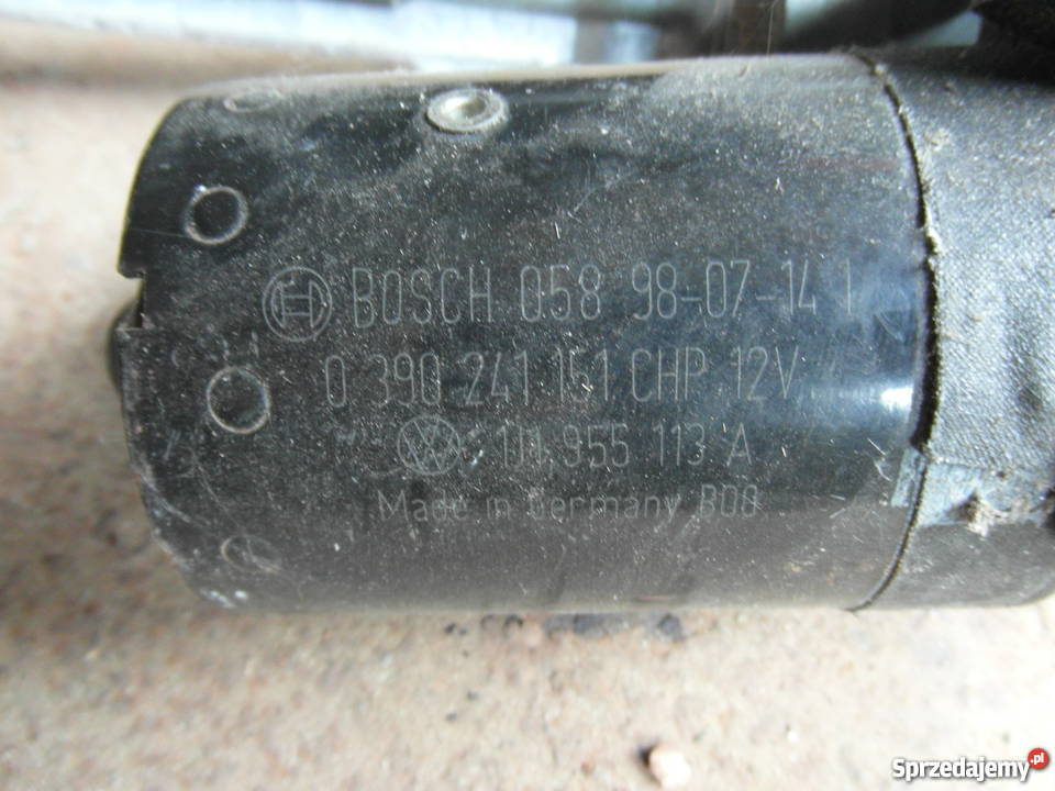 SILNICZEK WYCIERACZEK VW GOLF 4 AUDI 1J1955113A Pozostałe Szczecin