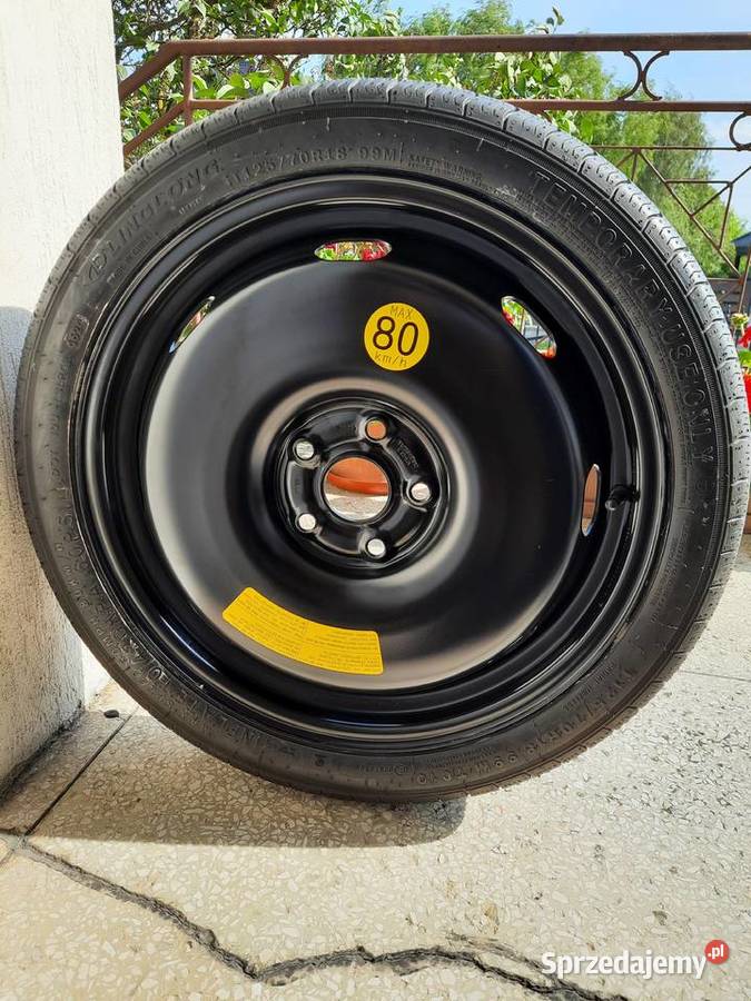 Koło dojazdowe 12570 R18 Nowe mazowieckie Warszawa