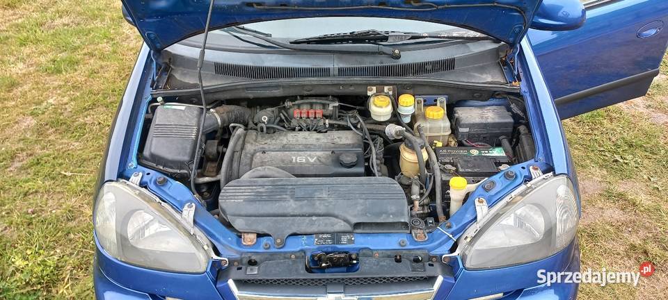 chevrolet rezzo 16 bLPG ważne opłaty Klima Skaryszew