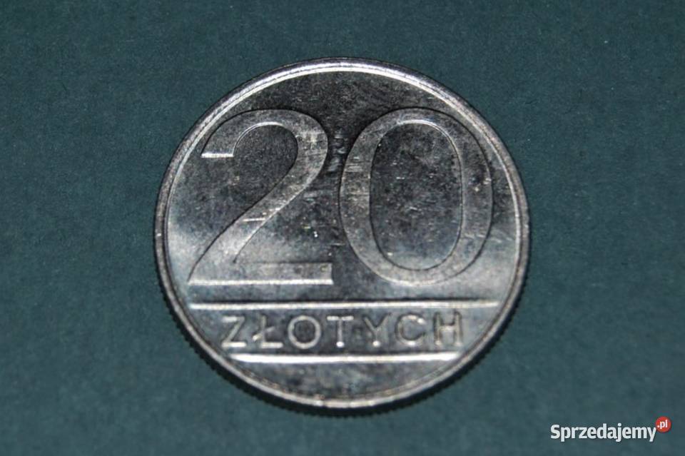 20 1984r Moneta Starocia Numizmatyka Warszawa