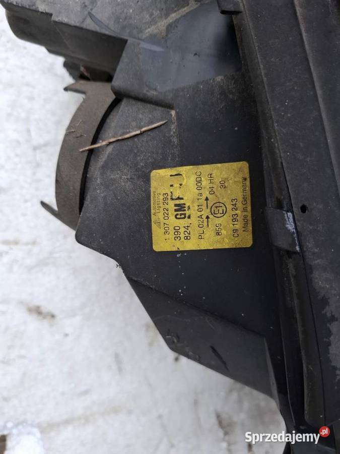 Lampa Lewa Przód Xenon Opel Vectra B Części samochodowe Wisznice sprzedam