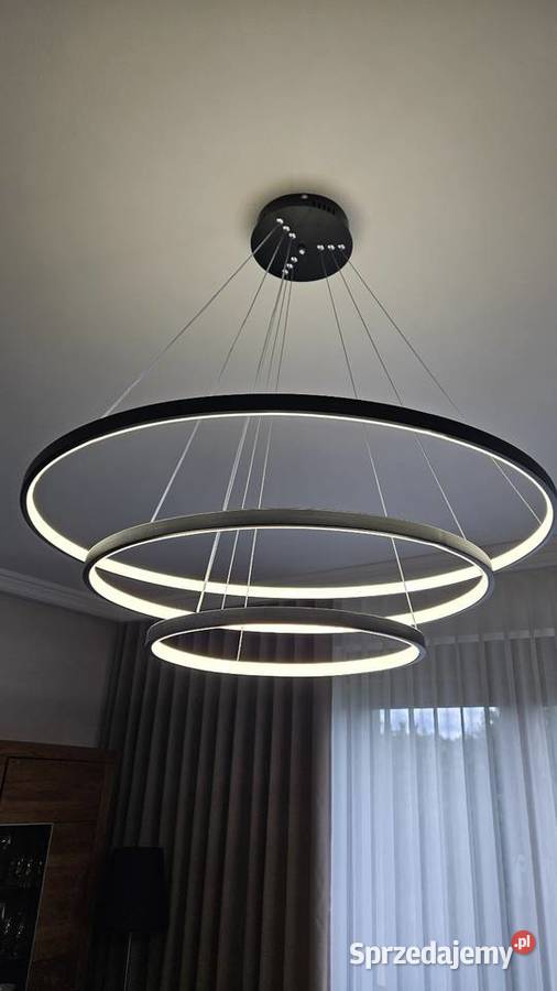 Lampa led 3 okregi nowa Kępno