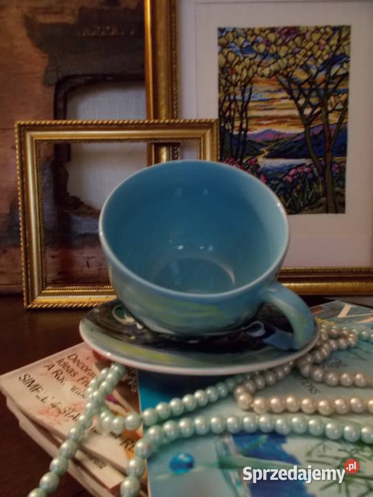 Artystyczny Duży Kubek Lata 90 Morskie zachodniopomorskie Szczecin