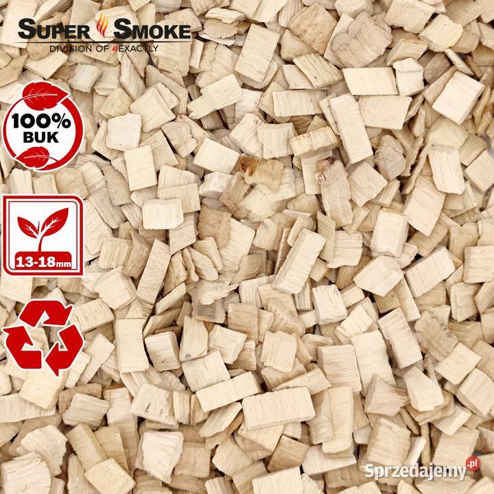 Zrębki Wędzarnicze Super Smoke BUK KL13 1218mm Białystok