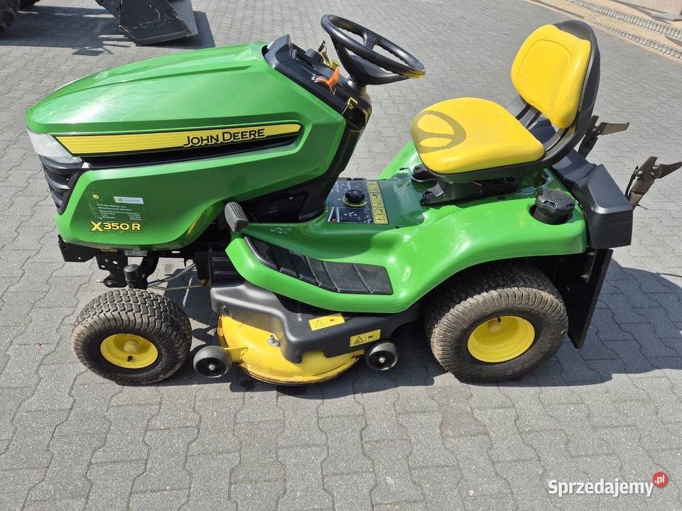kosiarka traktorek John Deere X350R