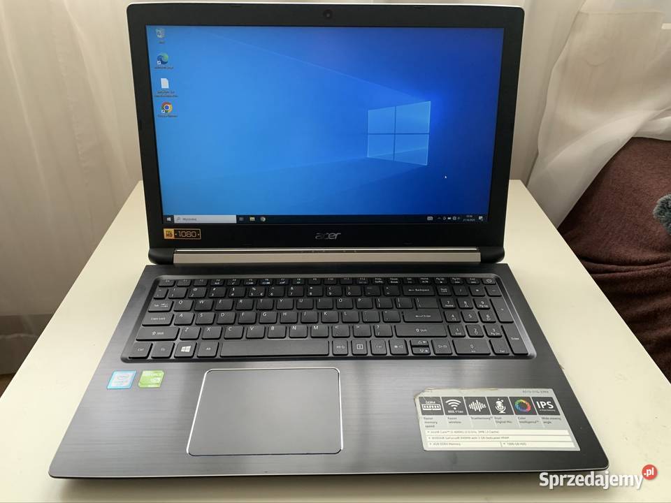 Laptop Acer Intel i3 DDR48GB Nowy dysk SSD512GB 500