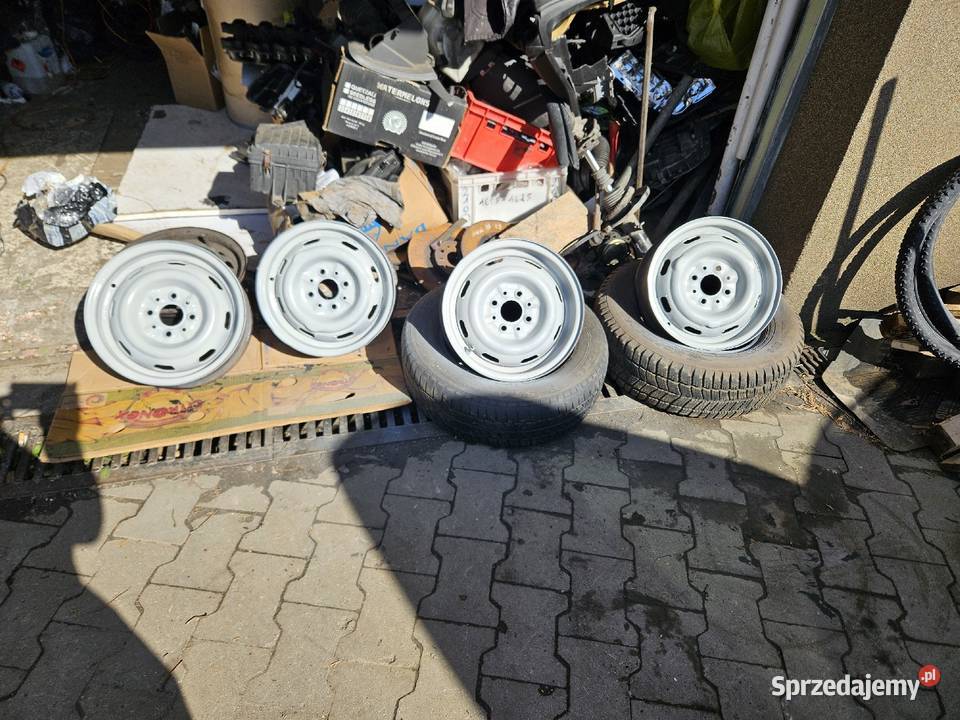 4 Felgi Stalowe 4x98 do Przyczepy Przyczepki Wielkie Drogi