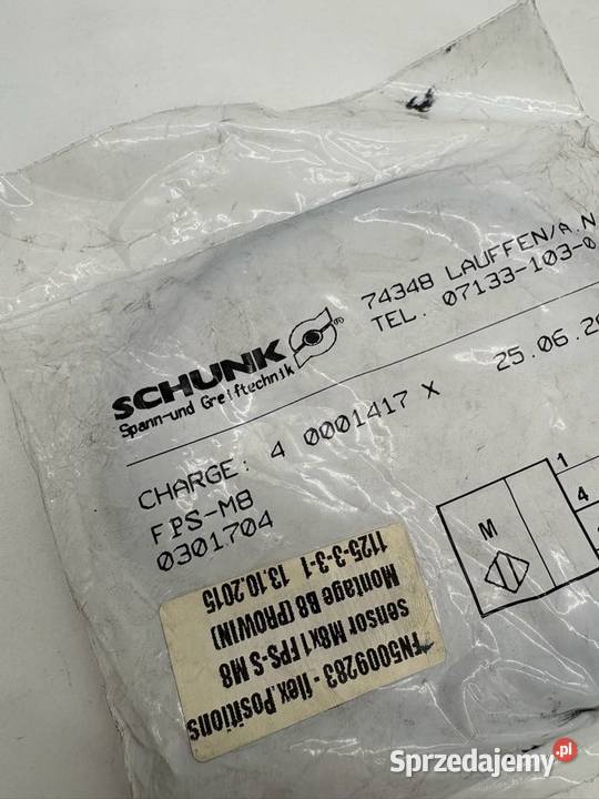 Schunk FPSM8 0301704 Czujnik zbliżeniowy Warszawa