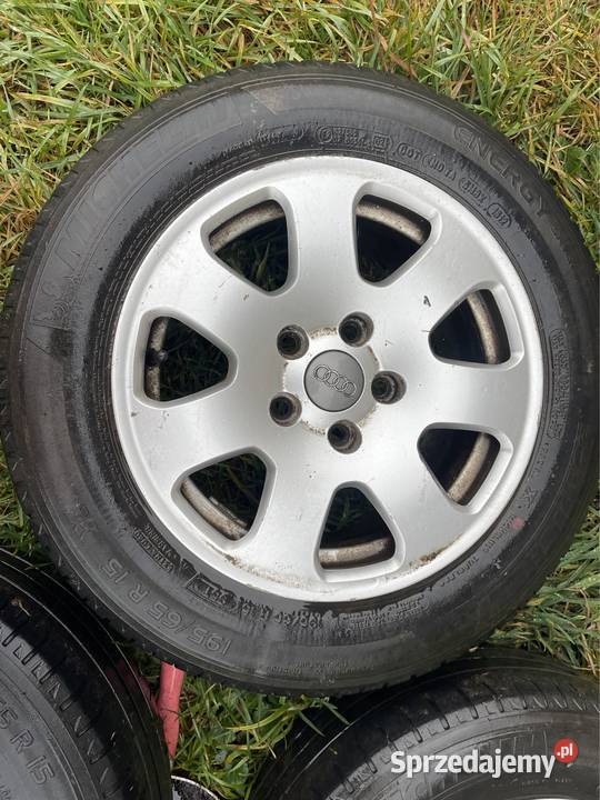 Felgi aluminiowe Audi R15 7jX15 et 39 8E0601025 podlaskie Rutki-Kossaki sprzedam